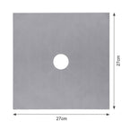 4-Pack: Reusable Nonstick Overtop Burner Protector Liner