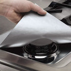4-Pack: Reusable Nonstick Overtop Burner Protector Liner