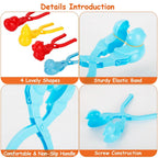 4-Pack: Snowball Makers Set Clip Snow Molds