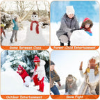 4-Pack: Snowball Makers Set Clip Snow Molds