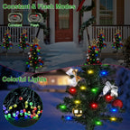 4-Pack: Solar Christmas Tree Lights Garden Decorations