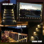 4-Pack: Solar Outdoor Garden Deck Lights