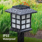 4-Pack: Solar Pathway Lights