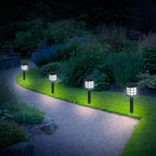 4-Pack: Solar Pathway Lights