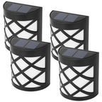 4-Pack: Solar Power LED Fence Light
