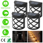 4-Pack: Solar Power LED Fence Light