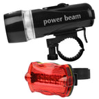 4-Pack: Universal Front Rear Bike Light Set