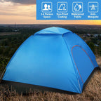 4 Persons Camping Waterproof Tent