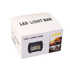 4-Piece: 4” 18W Dual Row LED Spot Light Pod