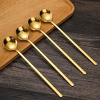 4-Piece: 6.85'' Coffee Espresso Spoons