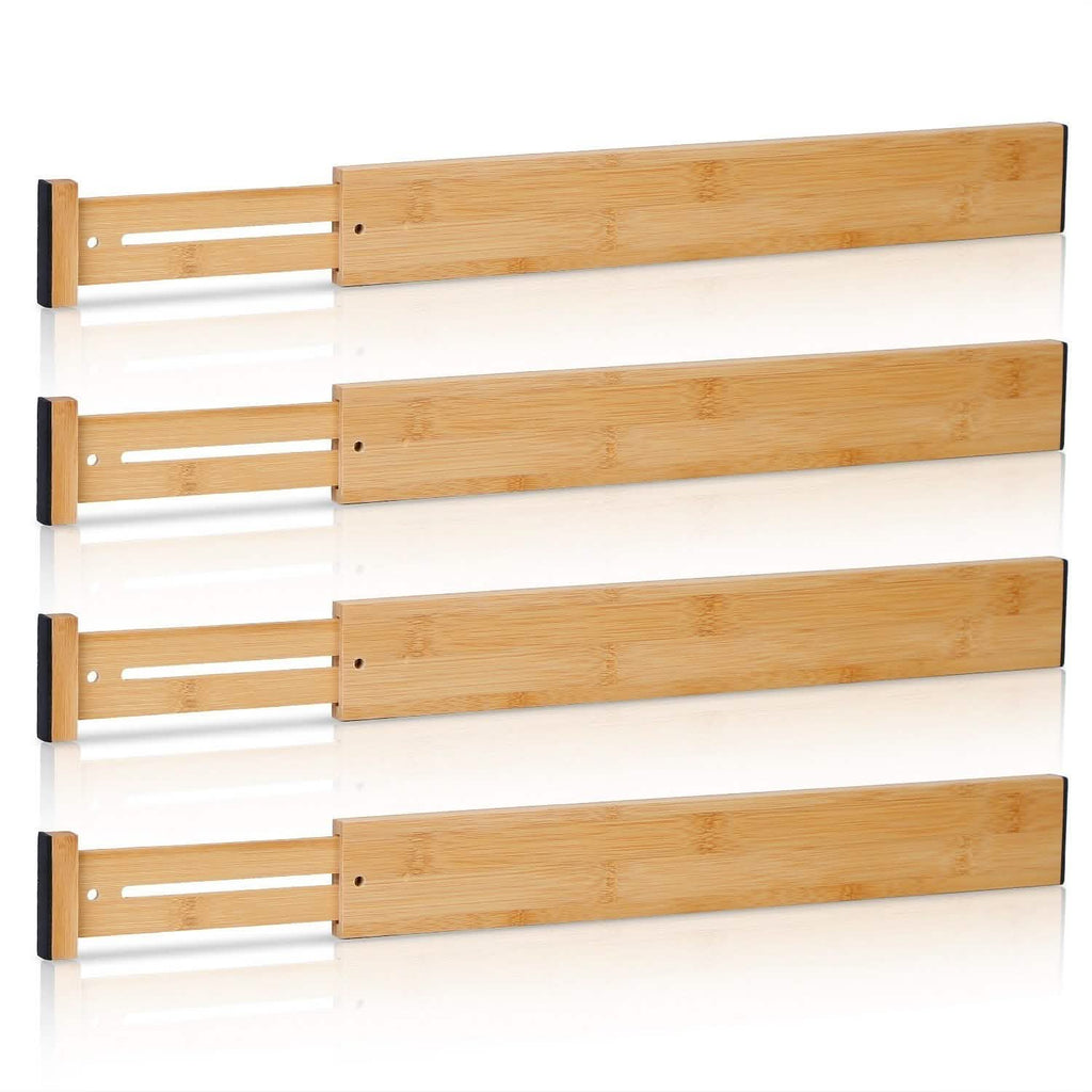 4-Piece: Adjustable Drawer Divider