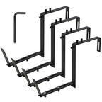 4-Piece: Adjustable Planter Box Brackets