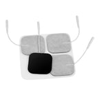 4-Piece: Reusable Self-Adhesive Replacement Electrode Pads
