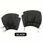 4-Piece Set: Car Window Shades For Front And Back Window