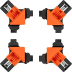 4-Piece Set: Precision 90 Degree Angle Clamps for Woodworking
