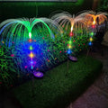 4-Piece: Solar Powered Jellyfish Lights