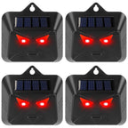4-Piece: Solar Predator Control Light