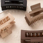 4-Piece: Solid Color Hairpin Clip