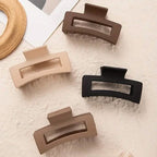 4-Piece: Solid Color Hairpin Clip