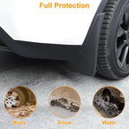 4-Piece: Universal Fit Car Mudguard Flaps