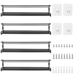 4-Piece: Wall Mount Spice Racks