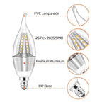 4-Pieces: 5W E12 Candelaria Bulbs