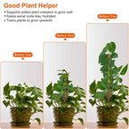 4-Pieces: Coco Coir Extendable Moss Pole for Climbing Plants