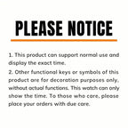4-Pieces: Men's Fashion Brown Faux Leather Quartz Watch & Bracelet Set