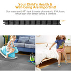 4-Pieces: Puzzle Exercise Foam Mat