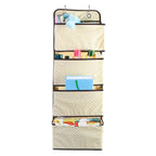 4-Pockets Wall Mount Closet Storage Organizer