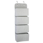 4-Pockets Wall Mount Closet Storage Organizer