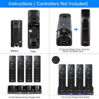 4 Remotes Charging Dock
