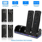 4 Remotes Charging Dock