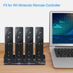 4 Remotes Charging Dock