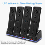 4 Remotes Charging Dock