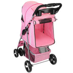 4 Wheels Pet Foldable Stroller