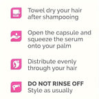 40 Capsules Hair Treatment Serum