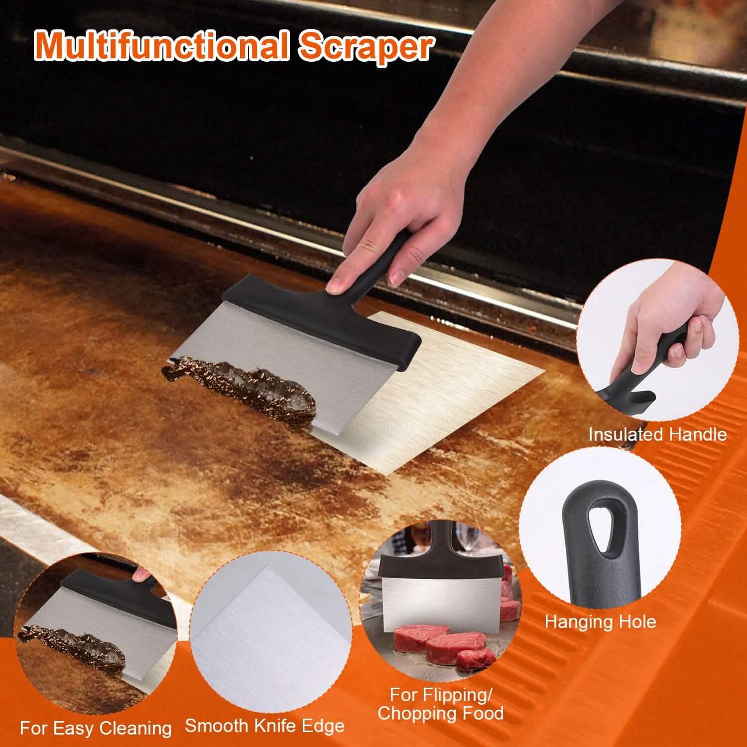 40-Piece: Griddle Cleaning Kit for Blackstone