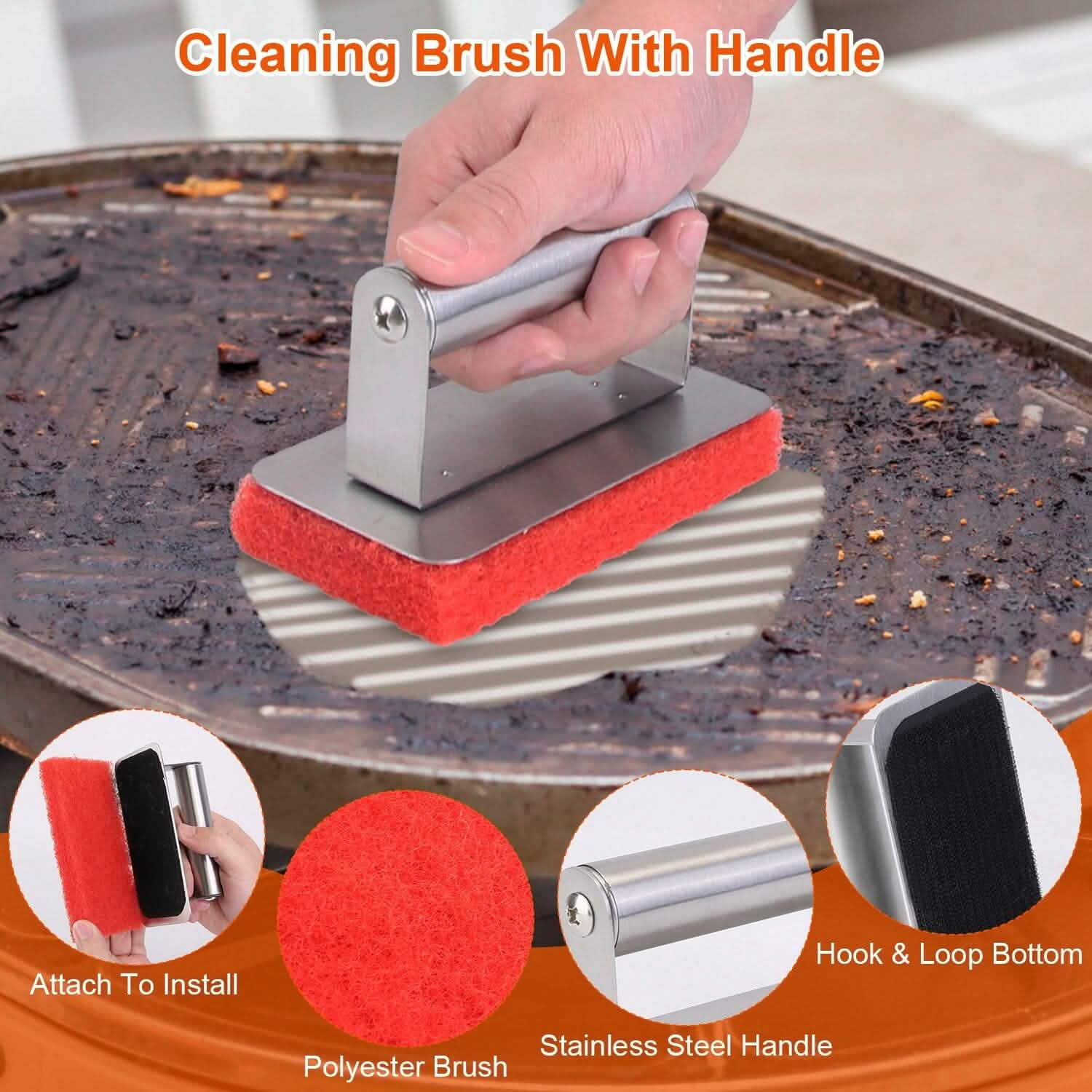 40-Piece: Griddle Cleaning Kit for Blackstone