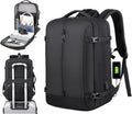 40L Expandable Waterproof Travel Backpack with USB Port & 17” (43.18 cm) Laptop Sleeve – AirVoyage