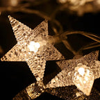 40-LED 13.12FT Star Fairy Lights