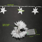 40-LED 13.12FT Star Fairy Lights