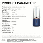 40w Portable Small Charging Juicer Cup