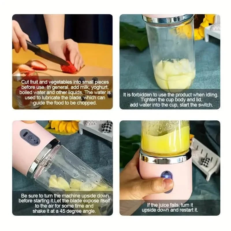 40w Portable Small Charging Juicer Cup