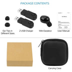 4.1 Magnetic Single Charging Earbuds
