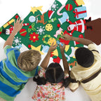 41-Piece: DIY Felt Christmas Tree Detachable Ornaments for Kids