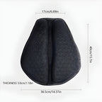 Motorcycle Gel Seat Pad for Long Distance Rides