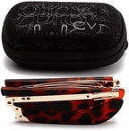 Foldable Anti-Blue Light Reading Glasses with Case, Anti Eyestrain/Glare Computer Reading Glasses