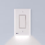 2 Pack: LED Motion Light Switch Plate