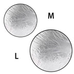 42.5" 5 In 1 Photography Round Light Collapsible Reflector